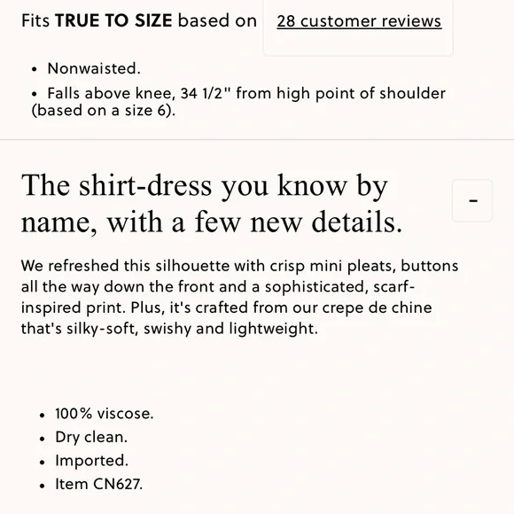 New Amelia shirt-dress in foulard print - Picture 6 of 14